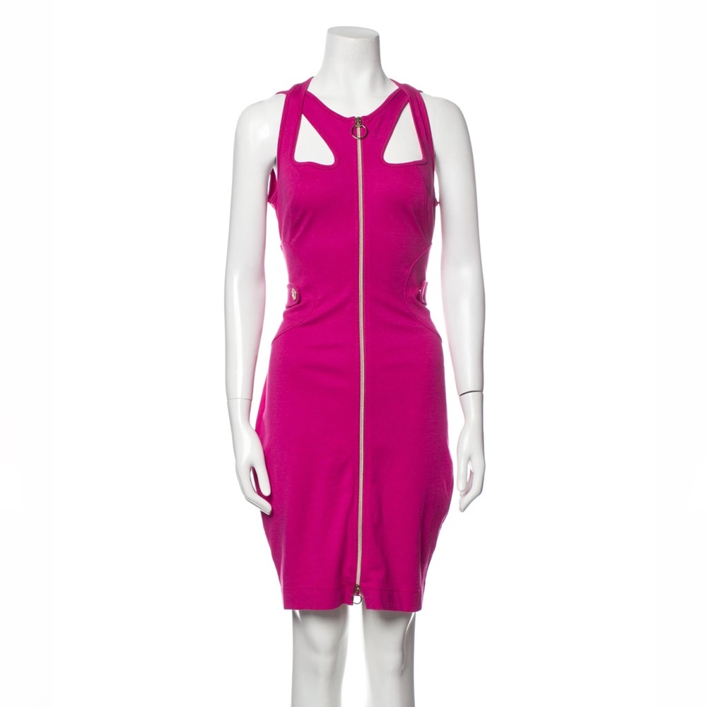 Versace Pink Sleeveless Dress